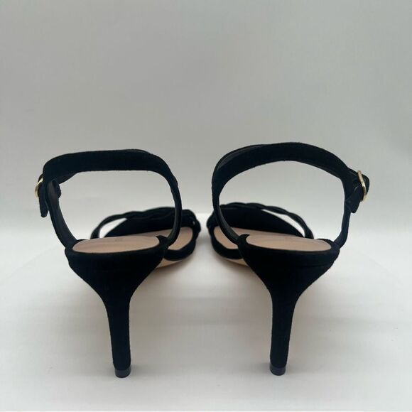 New! STUART WEITZMAN Women's Twistie Stiletto 75 Sandal Black Size 9 - Picture 6 of 9
